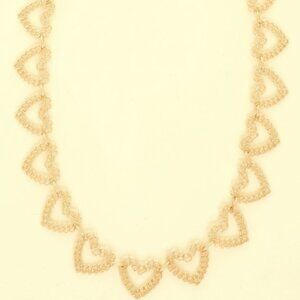 Heart Linked Charm Necklace